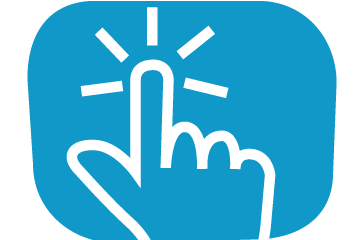 kreativer Finger